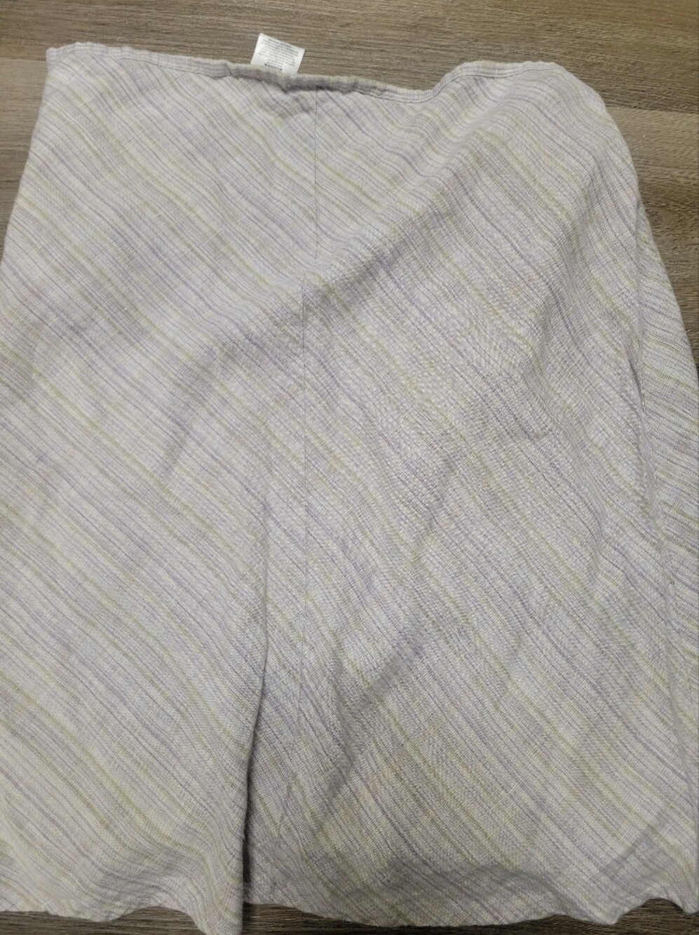 Patagonia Cream Striped A-Line Skirt - Picture 3 of 4
